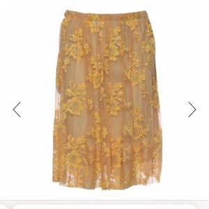 Vera Wang Lavender Label hi-waist skirt